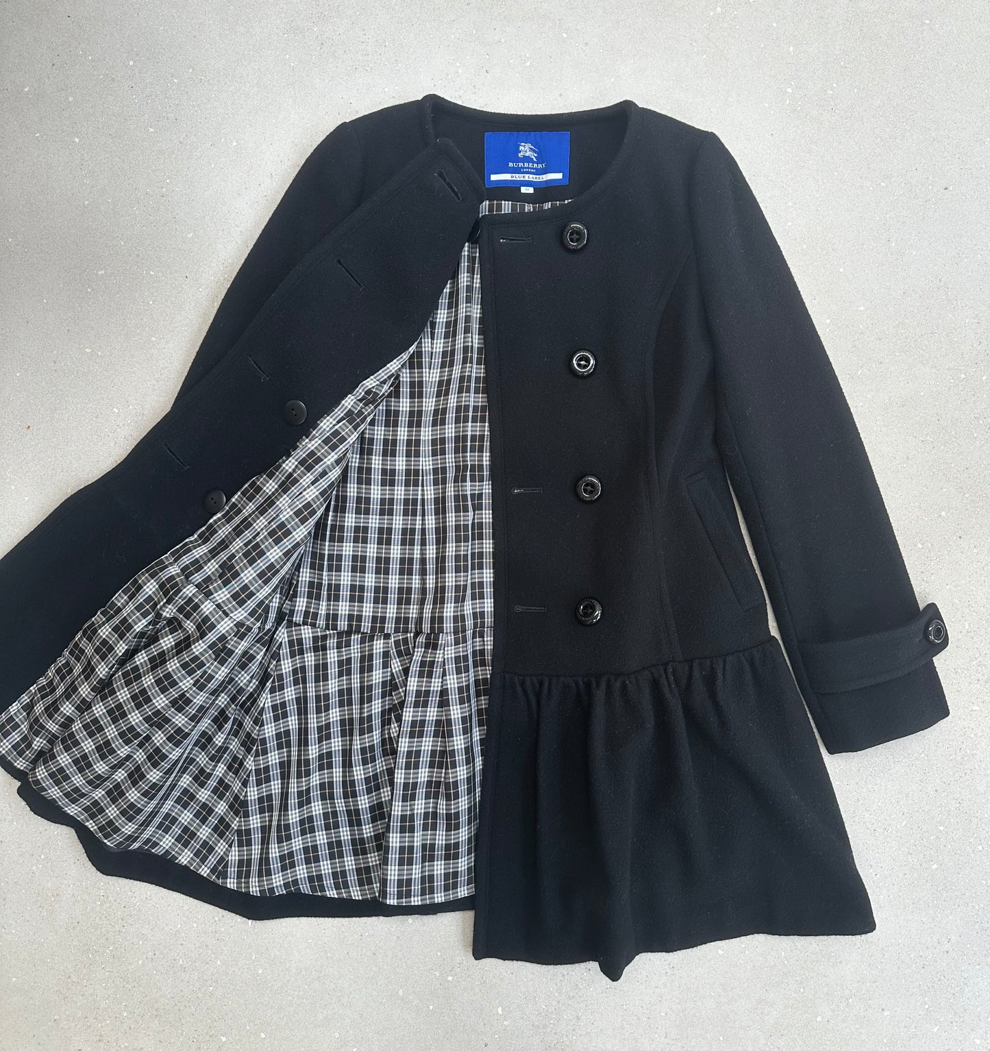 Burberry pea coat