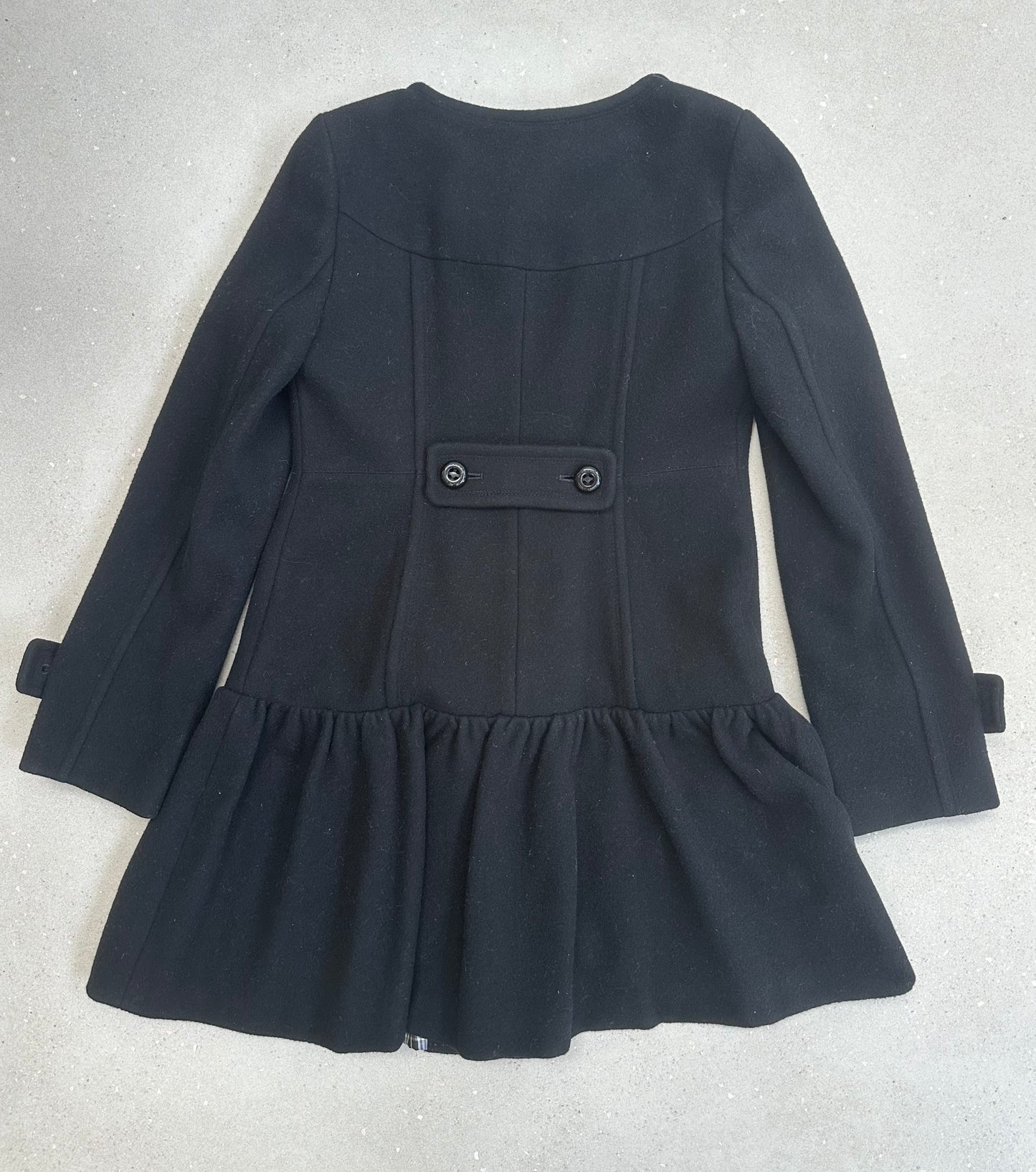Burberry pea coat