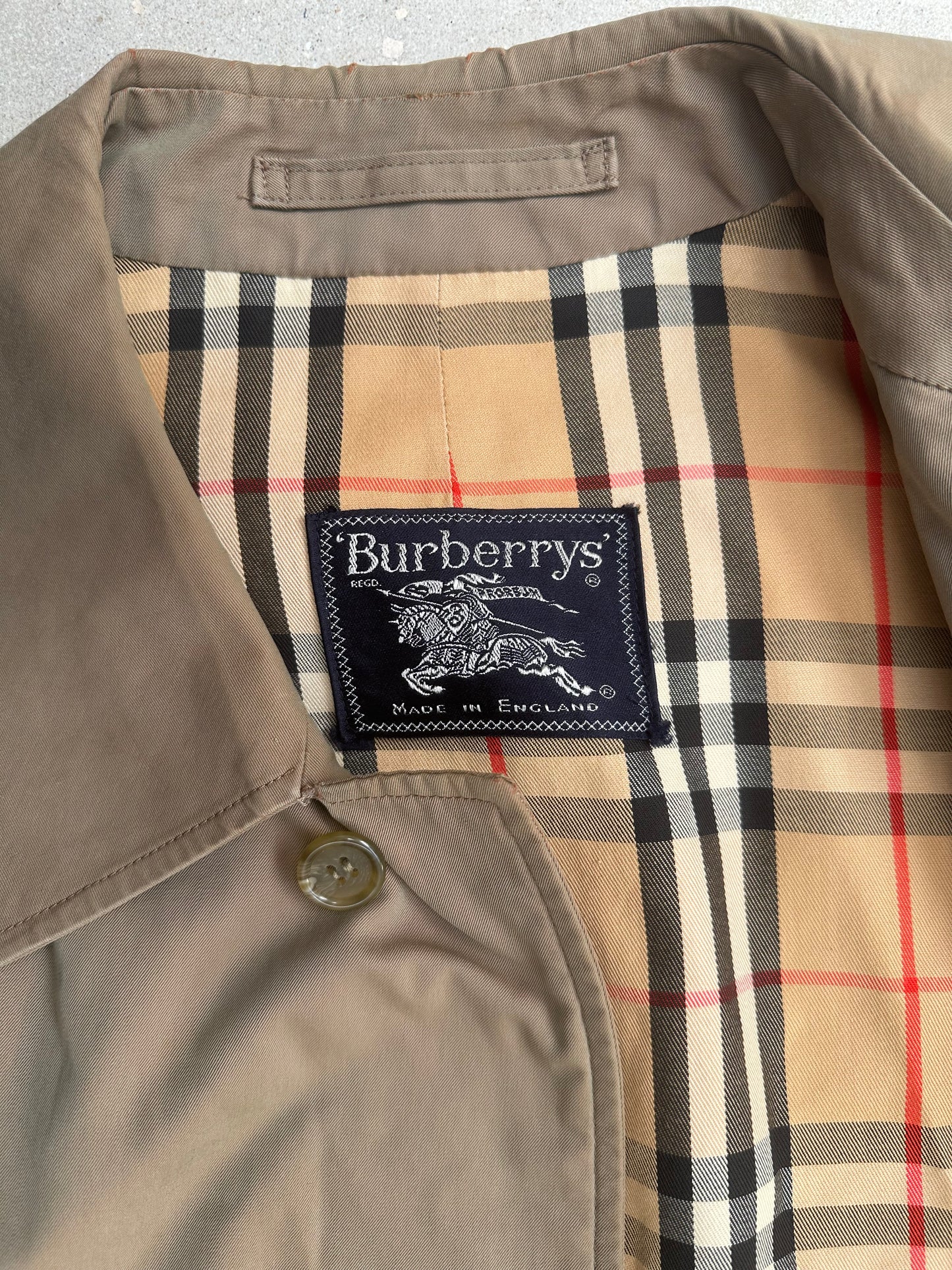 Burberry trench coat